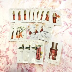 NIP clarins double serum double serum eye re move total eye lift